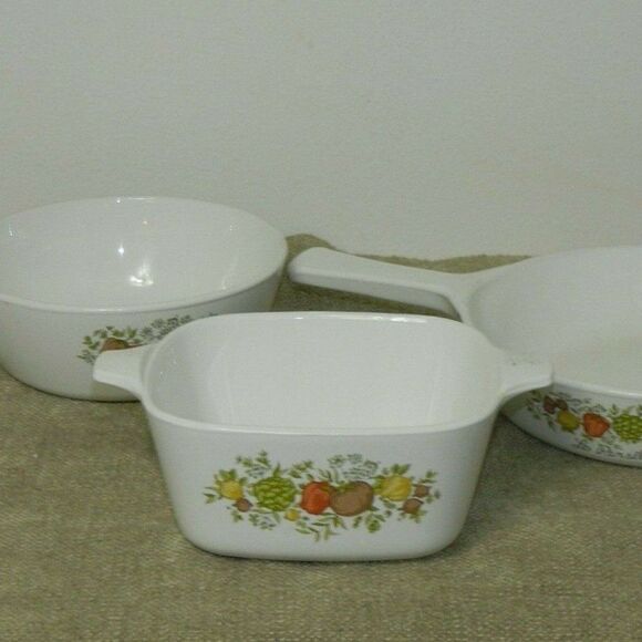 Corning Ware Spice Of Life "L'Echalote" Vintage Se‎ - Picture 2 of 10
